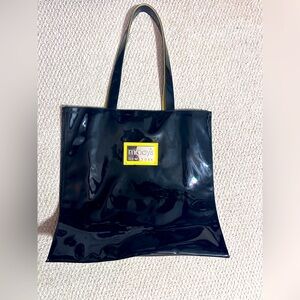 Vintage Black Macy's New York tote bag